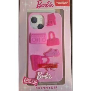 Barbie Pink Skinny Dip iPhone 13 & 14 3D Rubber Shockproof Phone Case